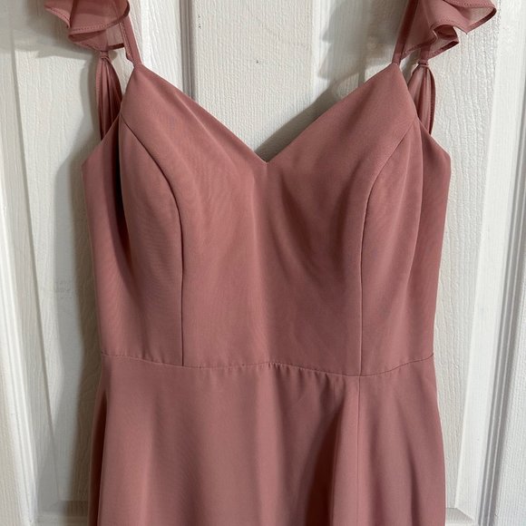 Azazie - EVERETT Bridesmaid Dress in Size A4 - Picture 4 of 5